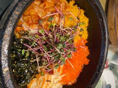 石锅鱼籽拌饭-海兰江石锅饭(水上店)