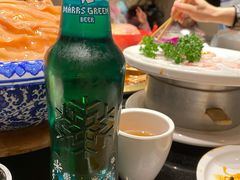 雪花马尔斯绿-周师兄大刀腰片火锅(洪崖洞旗舰店)