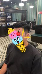 -海文先生国潮烫染男士理发馆
