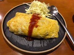 鸡蛋包饭-気楽亭和食料理(气乐亭大世界本店)