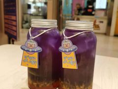 蝶豆青柠星空茶-孖记茶档·热腾茶餐(荔湾领展广场店)