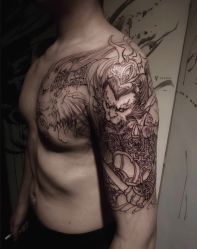 -周忆刺青原创设计定制