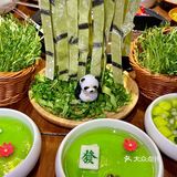 天呐‼️佛山这家火锅店的毛肚居然是绿色的❗️