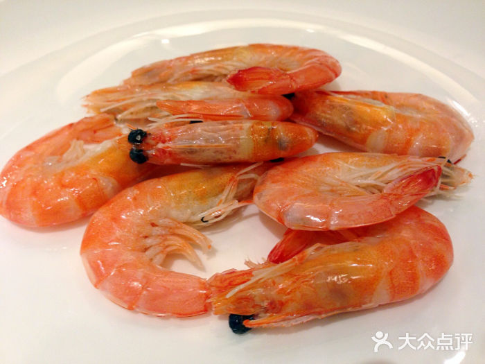 晶丽香榭自助餐(南京大饭店)白灼虾图片