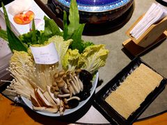 菌蔬拼盘-贰重天冰煮羊自助火锅(东坝店)