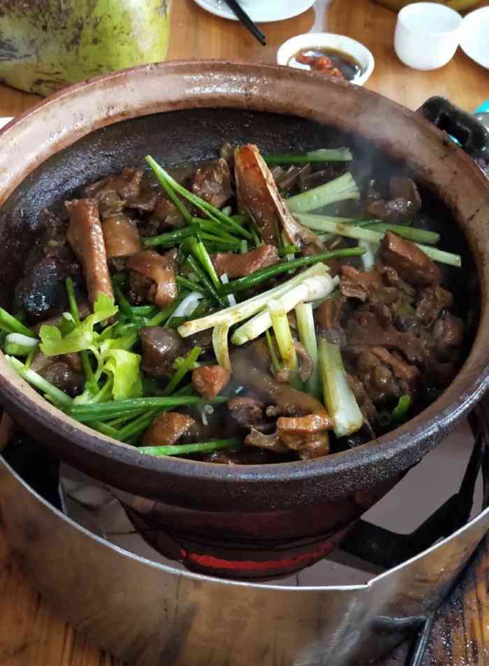 屯昌枫木香草鸭(羊栏店)-"店家 [服务铃]服务:非常好心提醒,我们.