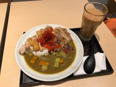 青咖喱至尊双拼饭套餐-吉野家(上海美罗城店)