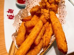 薯条鸡米花拼盘-蚝翅·海鲜粥·烧烤·宁夏滩羊季(玉米楼店)