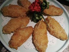 蛋黄鸡翅小份-新白鹿餐厅(松江开元地中海店)