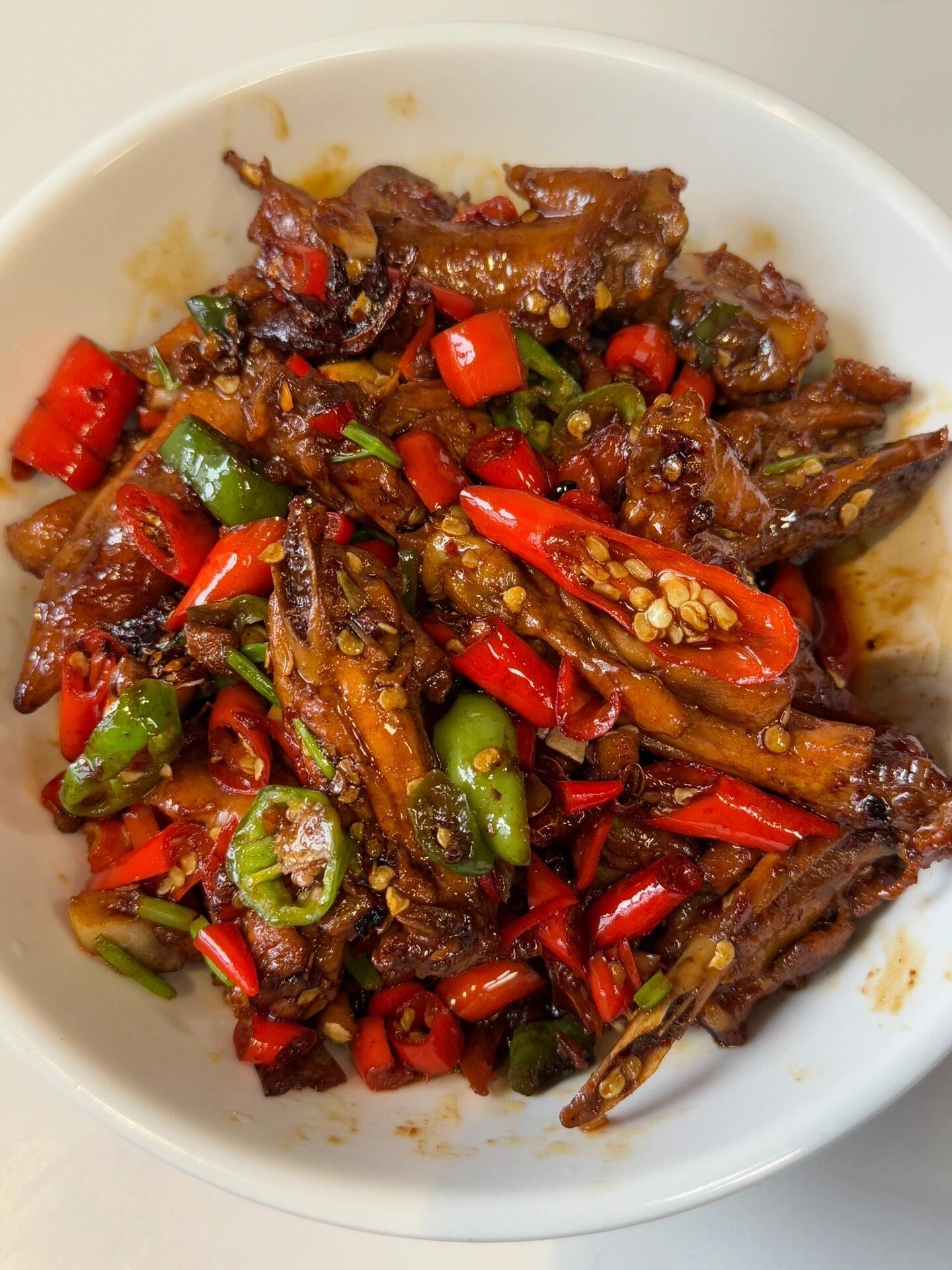 真的好好吃?\\n食材鸡翅小米椒香料