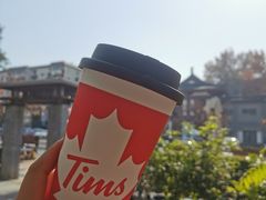 浓醇拿铁-Tims天好咖啡·贝果(雁展路万象天地店)
