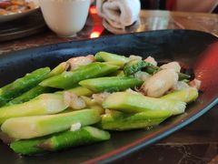 蟹钳肉炒芦笋-上海老站(徐家汇店)