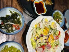 -明洞阿姨·韩式酱蟹烤肉·创意料理(三元桥店)