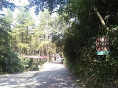 -莫干山大坑景区-停车场