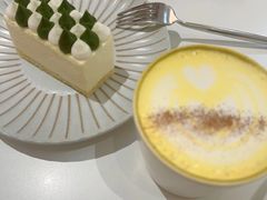 柚子开心果慕斯-双风车咖啡馆 Twin Windmills(六道口店)