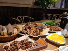 -民窑私烤土窑坑烤大公鸡