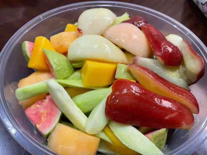 鲜果搭甘草·梅汁水果·果汁冰-"特别干净,特别好吃,非常赞,让人充满