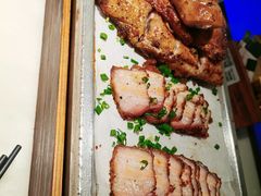 烤鸡烤肉双拼-绿茶餐厅(南方商城店)