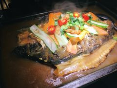 -探鱼·鲜青椒爽麻烤鱼(东城万达广场店)