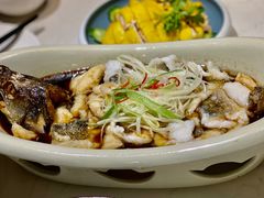 油淋鲈鱼-鹿港小镇(滨北店)