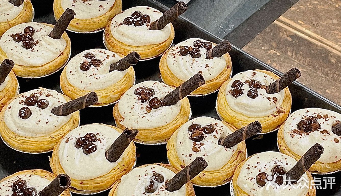 常州首家‼️珍珠奶盖蛋挞