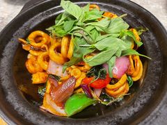 九层塔酱爆东山小管-四道菜·福建菜馆(新街口金鹰店)