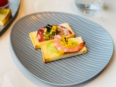 烟熏三文鱼配吐司-天玑高空江景餐厅&酒吧Sky Secret Restaurant&Bar