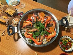 皇后无水火锅-派派茶客(金杏花园店)