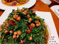 陈醋菠菜花生米-绿江春(长江街店)