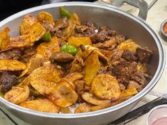 -尕有炕锅烤羊肉