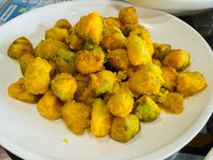 咸蛋黄焗南瓜-良师门滨海人家·海鲜·家常菜(滨海城店)