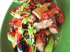 黑金蒜辣子牛肉眼-无锡苏宁银河国际酒店-悦府65中餐厅