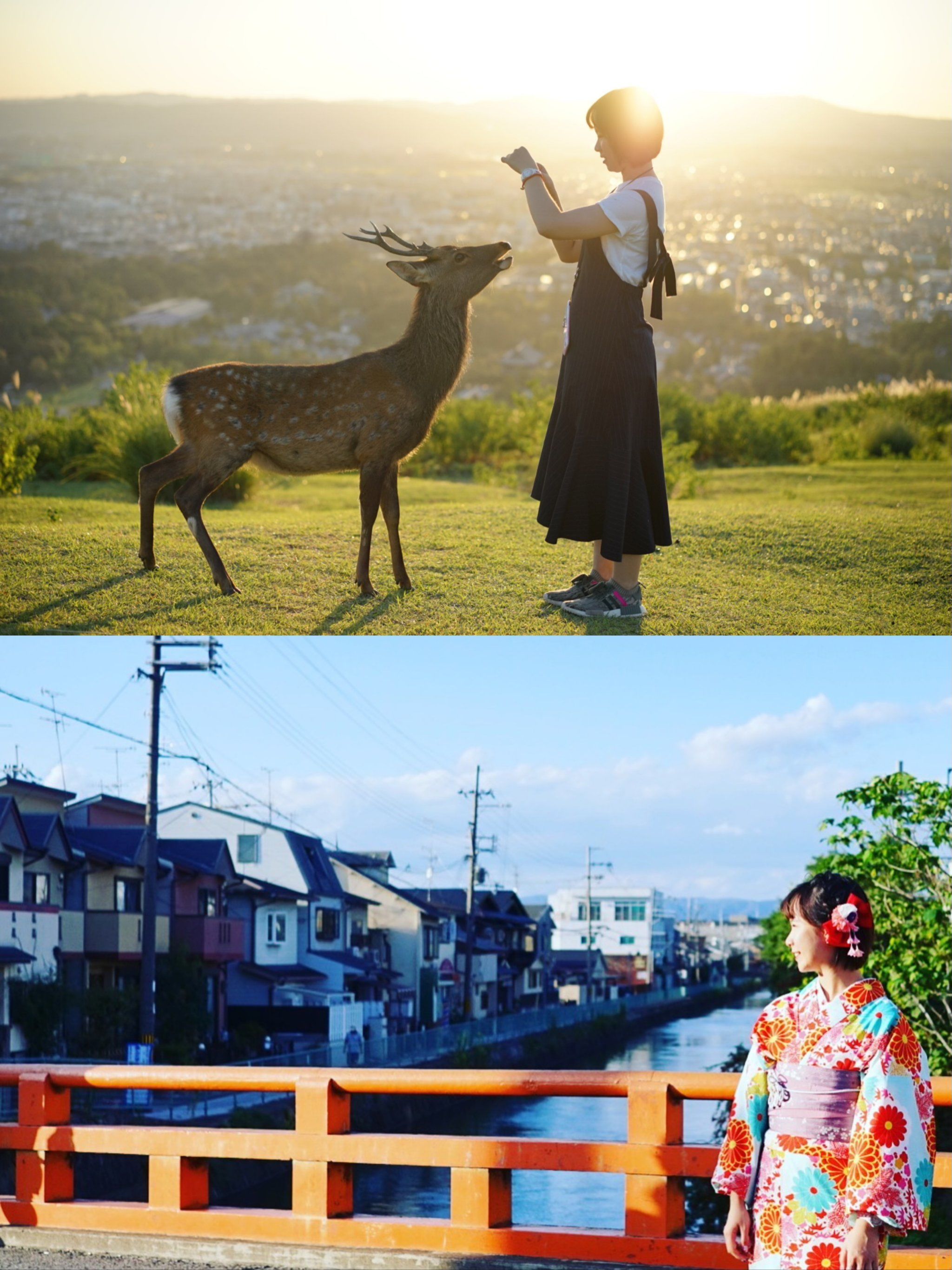 我在日本奈良京都拍到人生照片