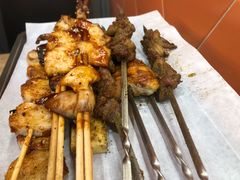 新疆羊肉小串-宝记烧烤·碳锅羊肉·羊蝎子火锅·夜食社(文体路创始店)