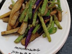 豆角烧茄子-齐月岐山面馆(朝阳大街店)
