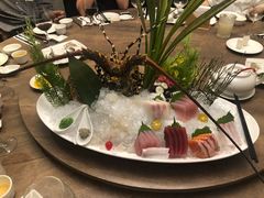 龙虾综合生鱼片-海九澎湖海鲜餐厅