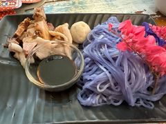 -蝶豆花蓝面条