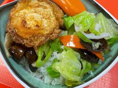 鲍汁鲜菌饭-香妃烤鸡(新奥店)