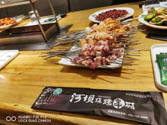 -河坝烧烤串城(金达莱店)