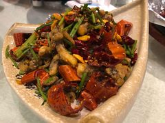 香辣干煸鱿鱼须-陆壹捌餐厅(五大道店)