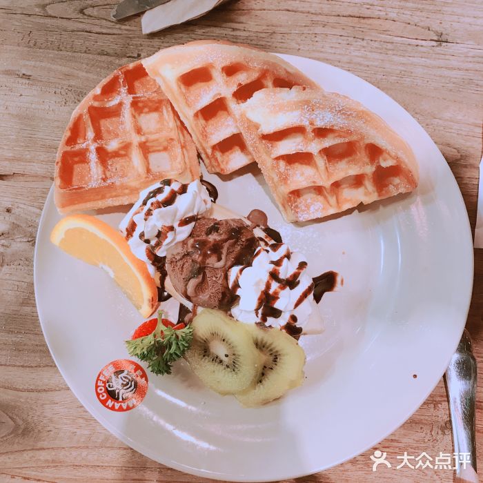 漫咖啡(永旺梦乐城店)水果华夫饼图片