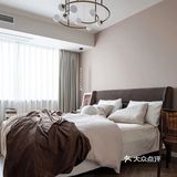 卧室连通客厅，有氧阳台餐厅，90㎡温馨复古的氛围家