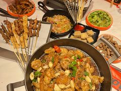 -宝记烧烤·碳锅羊肉·羊蝎子火锅·夜食社(文体路创始店)