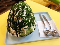 抹茶冰沙-王守财小山園