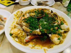 葱油红膏活蟹-红灯笼龙凤饭店(宁波老字号店)