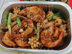 香辣鱿鱼虾-金家老三饭庄(常营店)