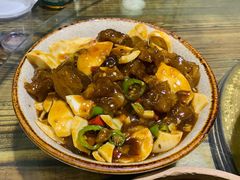 蛋白烧牛筋-神仙钵湘香土菜馆(光华路店)