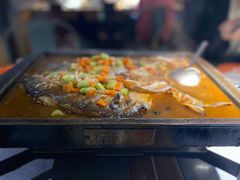 -探鱼·鲜青椒爽麻烤鱼(东城万达广场店)