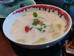 酸菜煮鲜鱿-北書房·墨宴(国际博览中心店)