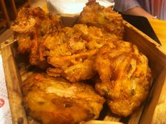 手工虾饼-丁记盐蘸牛肉·新杭菜(河东路店)